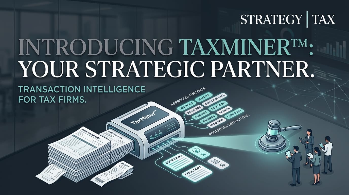 Introducing TaxMiner™: What It Is, Why It Exists, and What It Deliberately Does Not Do cover